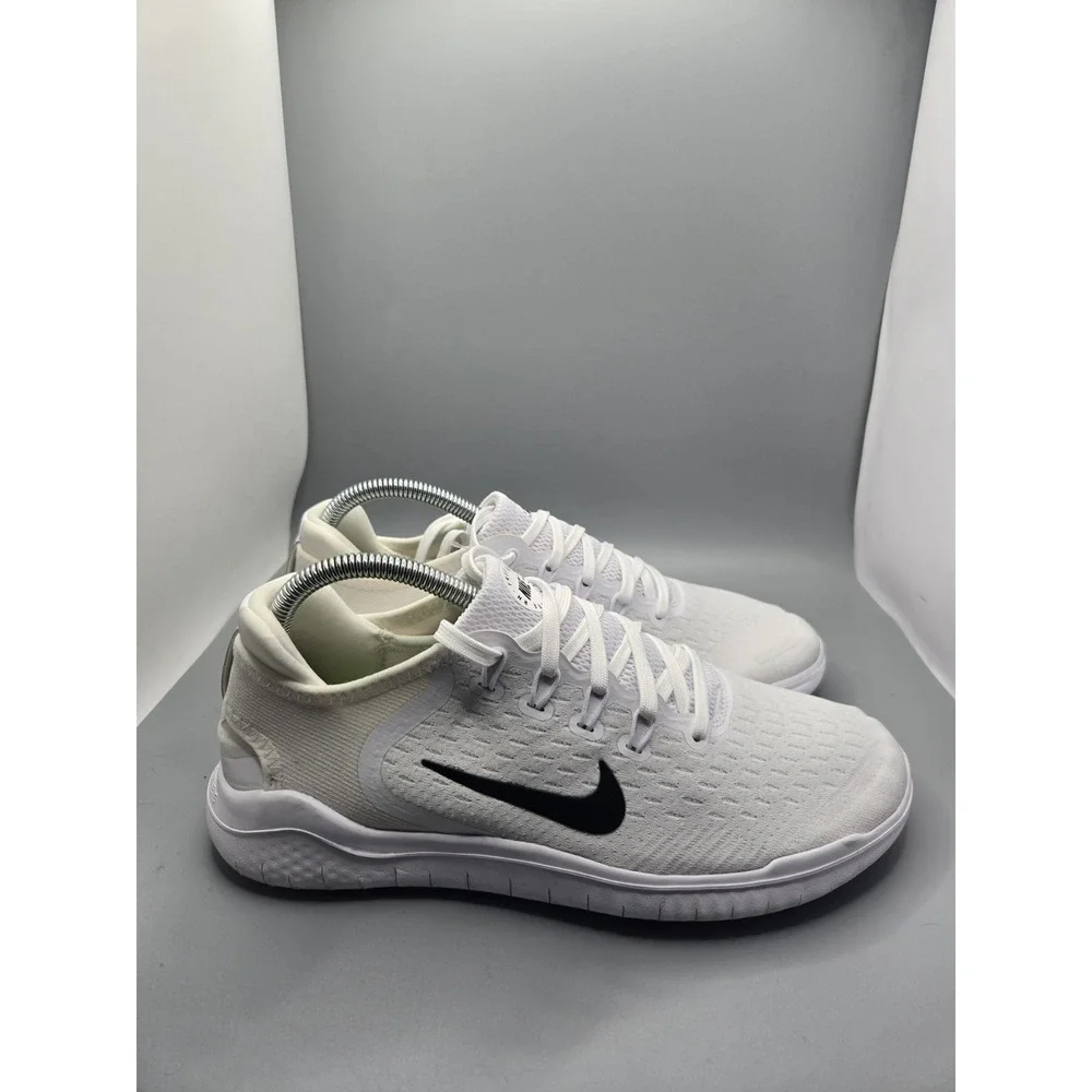 Nike Free RN 5.0 Men's Running Shoes Size 7.5 White Black Style 942836-100